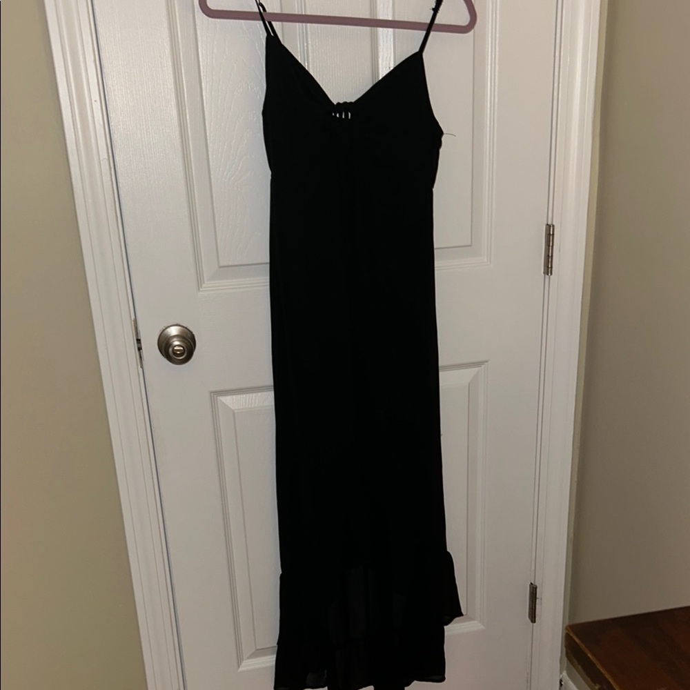 Elegant Black Maxi Dress
